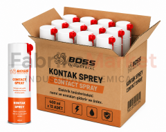 BOSS Kontak Sprey 12 Adet Elektrik ve Elektronik Koruyucu 400 ml