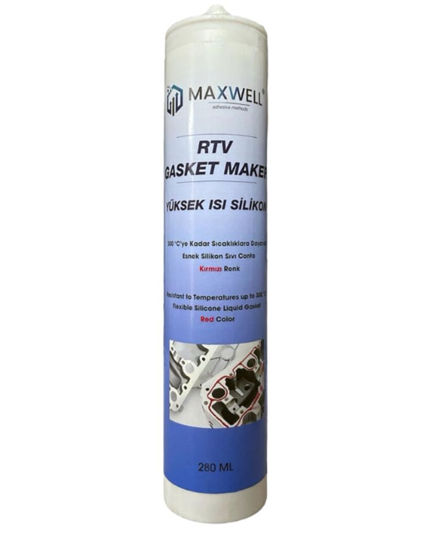 Maxwell RTV Gasket Maker/Yüksek Isı Silikon 280ml (12 adet)