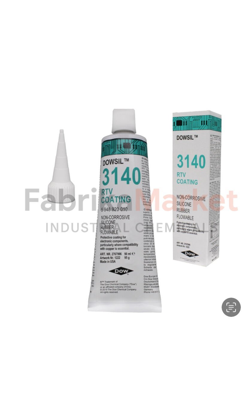 DOWSIL™ 3140 RTV Yapıştırıcı/Sıvayıcı/Kaplayıcı Silikon Tüp - (90ml)