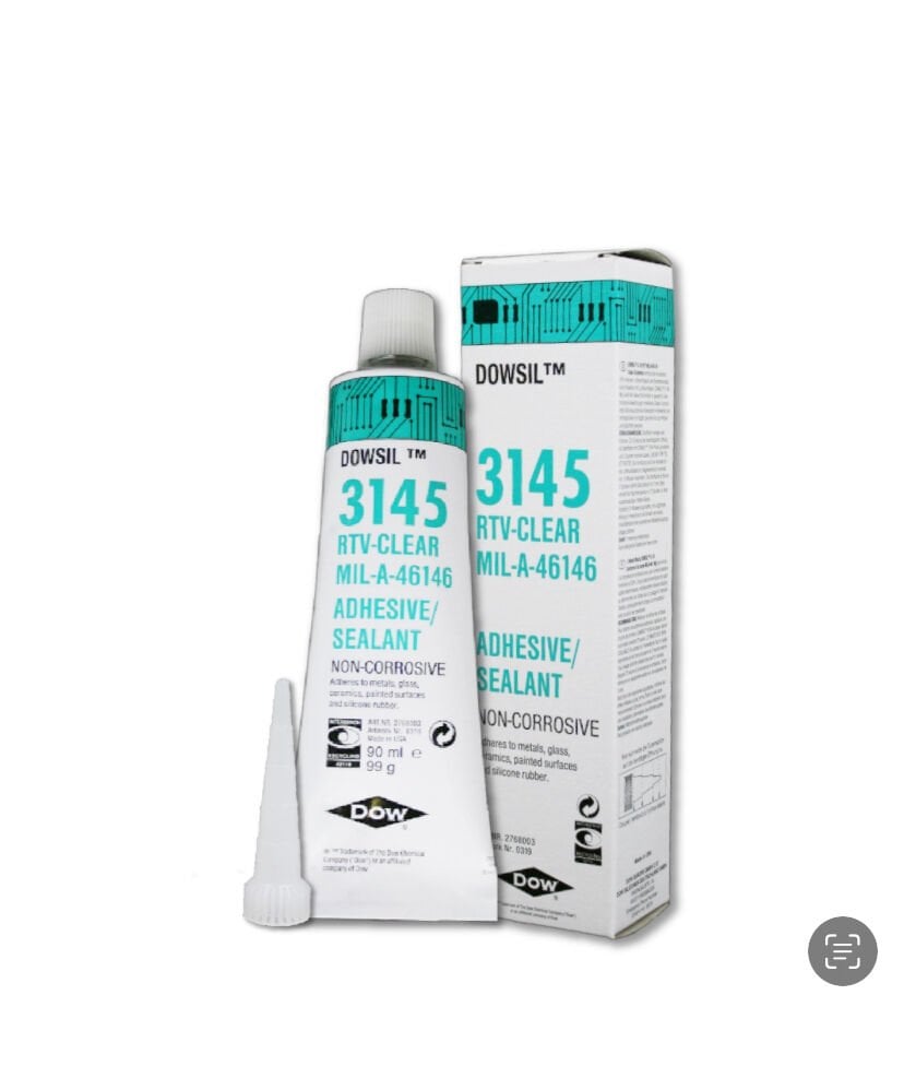DOWSIL™ 3145 Şeffaf Yapıştırıcı Sıvayıcı Silikon Tüp (90ml)