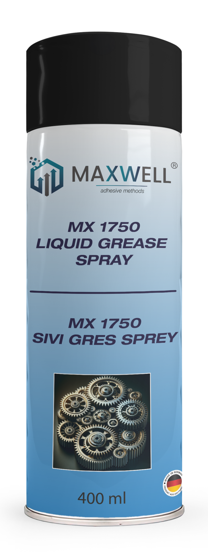 MAXWELL MX-1750 Sıvı Gres Sprey 400ml