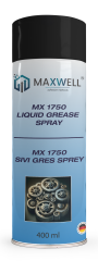 MAXWELL MX-1750 Sıvı Gres Sprey 400ml