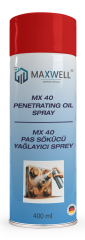 MAXWELL MX-40 Pas Sökücü Yağlayıcı Sprey 400 ml