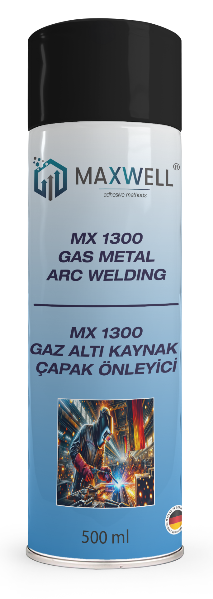 MAXWELL MX-1300 Kaynak Çapak Önleyici Sprey 500 ml