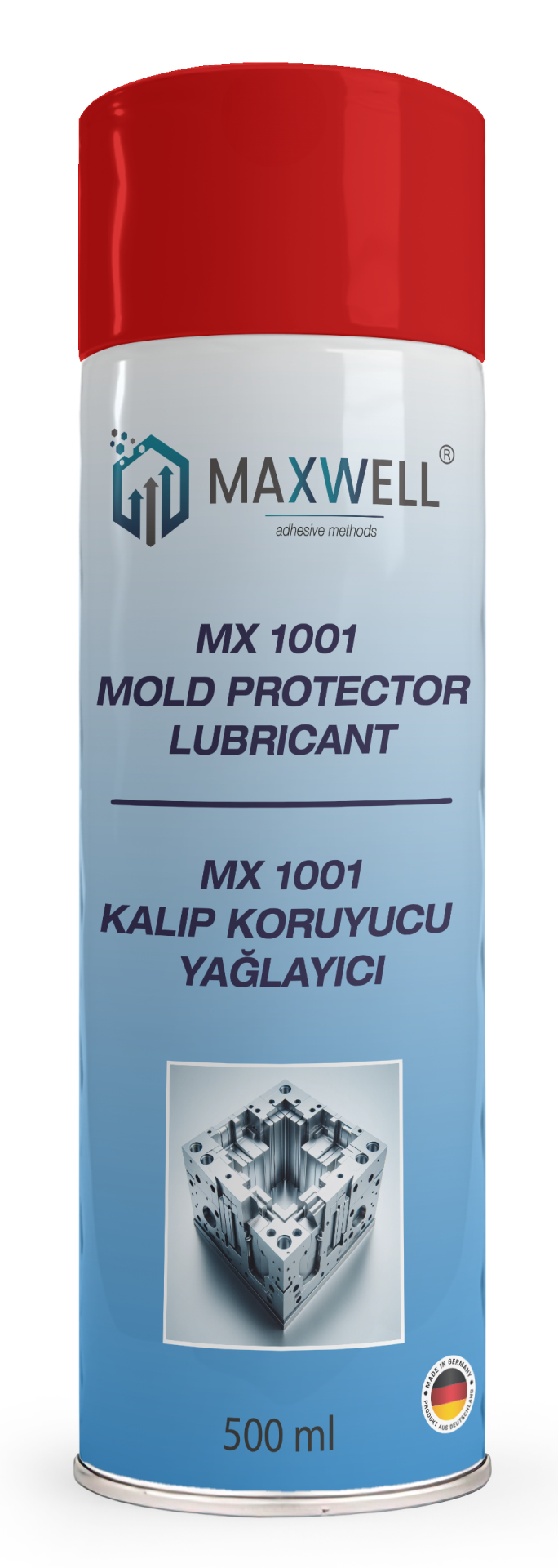 MAXWELL MX-1001 Kalıp Koruyucu Yağlı 500ml.