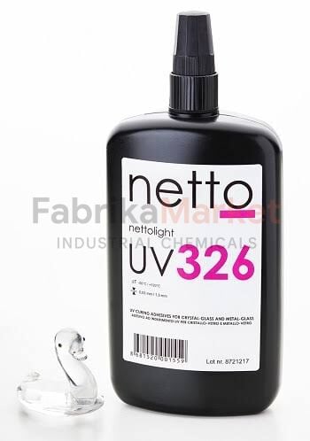 NETTOLOCK UV 326 cam-cam, cam-metal uv yapıştırıcı