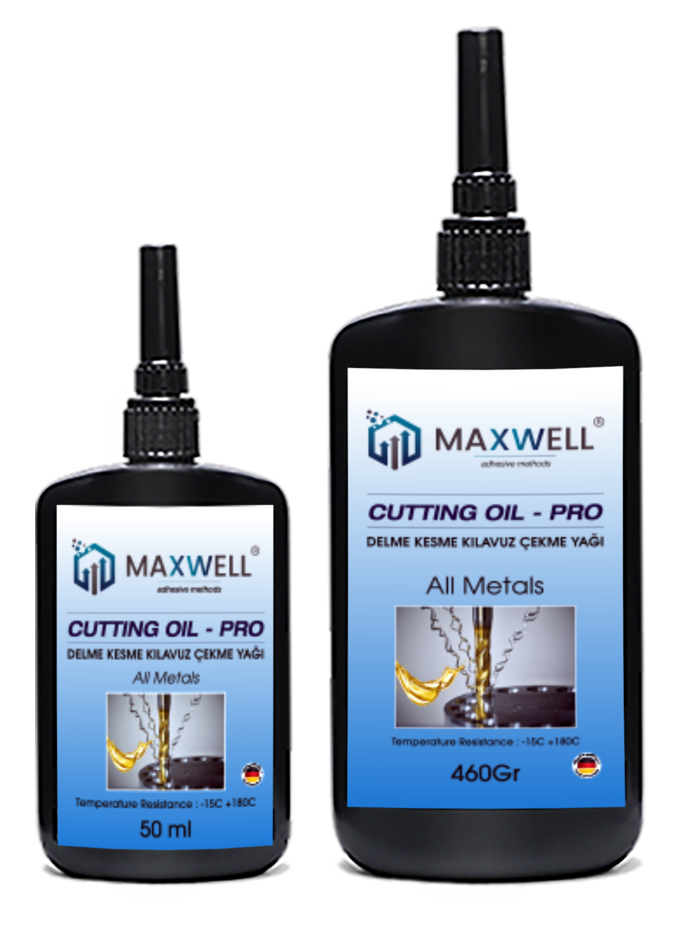 MAXWELL CUTTING OIL Delme Kesme Klavuz Çekme Yağı