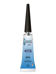 MAXWELL 4M CY GEL  ( Jel Hızlı Yapıştırıcı )