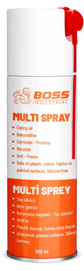 BOSS Multi Sprey Çok Amaçlı Yağlama Spreyi 500 ml