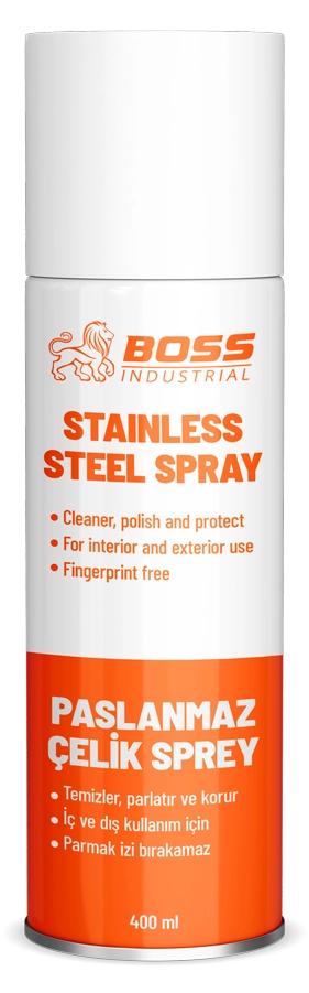 BOSS PASLANMAZ ÇELİK SPREY