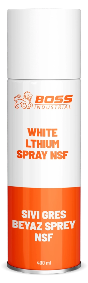 BOSS Sıvı Beyaz Gres Sprey (NSF ONAYLI)