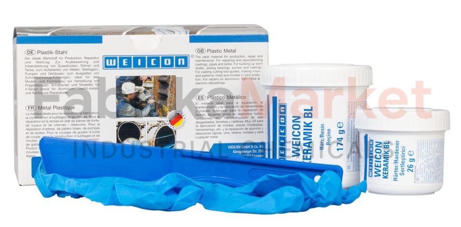 WEICON Seramik BL Mineral Dolgulu Aşınma Koruma Epoksi Reçine