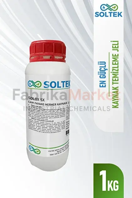 SOLTEK SOLOX JEL Paslanmaz Kaynak İzi Temizleme Jeli 1 kg