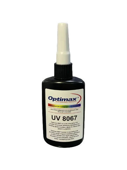 Optimax UV 8067 (Yüksek performanslı üretim UV yapıştırıcı)