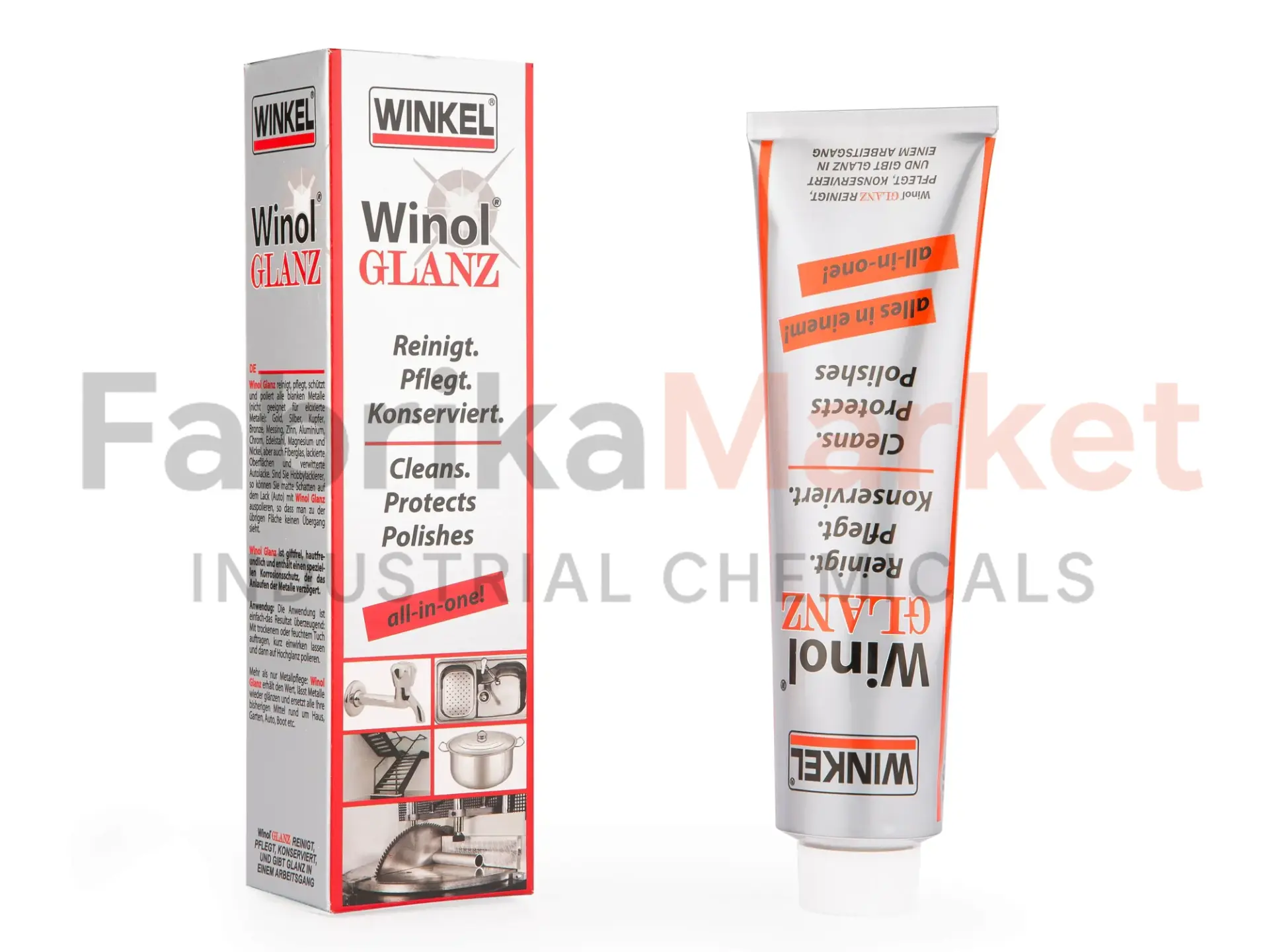 WINKEL WINOL Glanz Metal Parlatıcı 150 ml - Temizler, Parlatır ve Korur