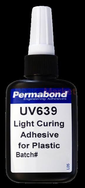 PERMABOND UV639 Şeffaf Plastik UV Yapıştırıcı