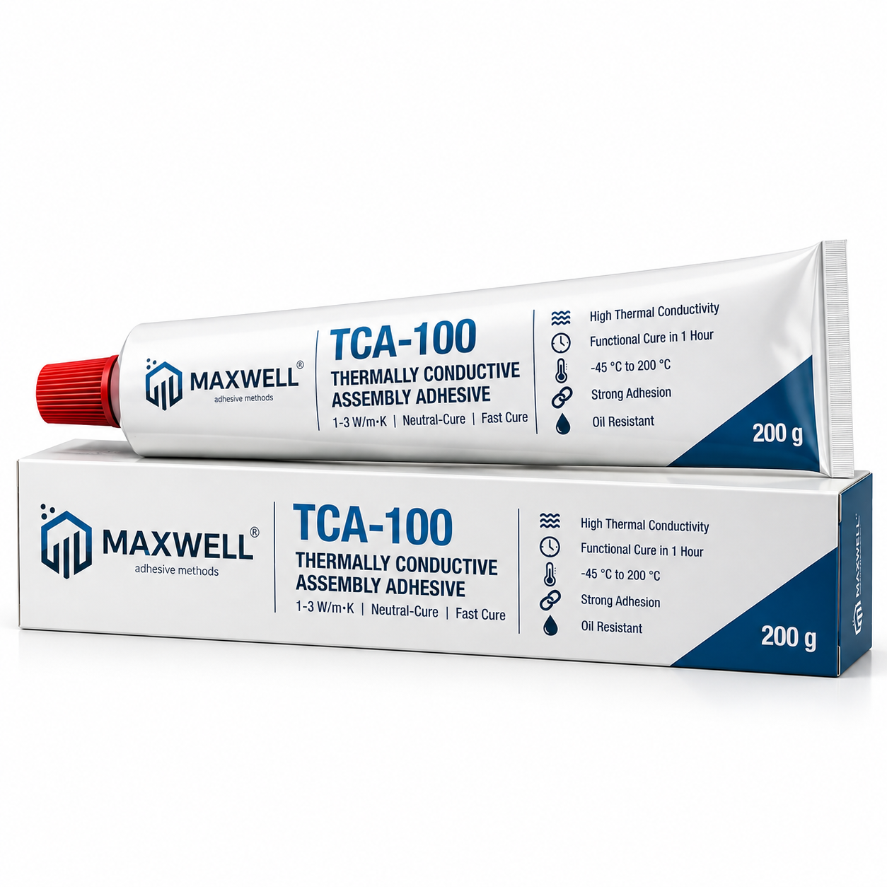 MAXWELL TCA-100 Isıl İletken Silikon Yapıştırıcı