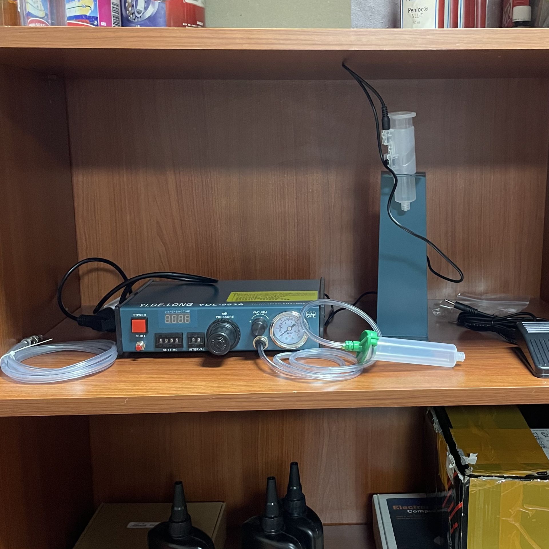 Dispenser set - Masaüstü Dijital Dozajlama Kontrol Ünitesi Sistemi