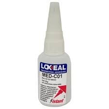Loxeal C01 Hızlı Yapıştırıcı (Medical ISO10993 - Siyonakrilat)