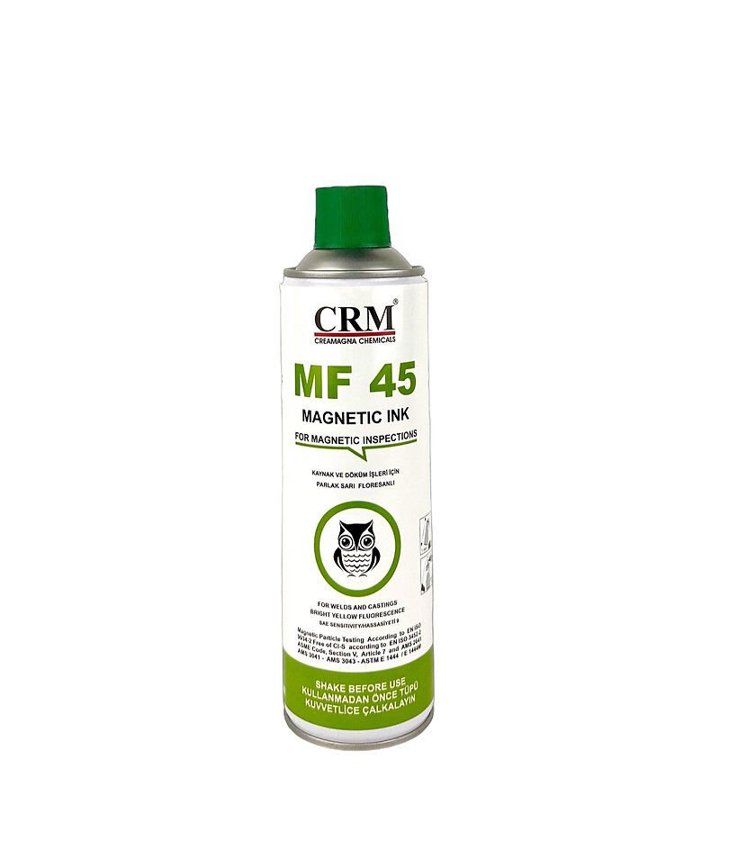 MF 45 UV-FLORESANLI MANYETİK PARÇACIK SPREY  500 ML